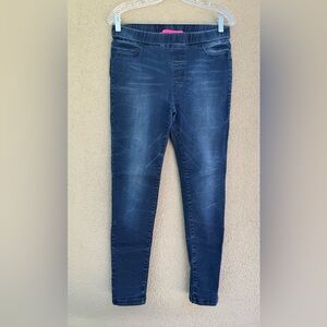 Tinseltown junior’s slim Dark Wash Leggings